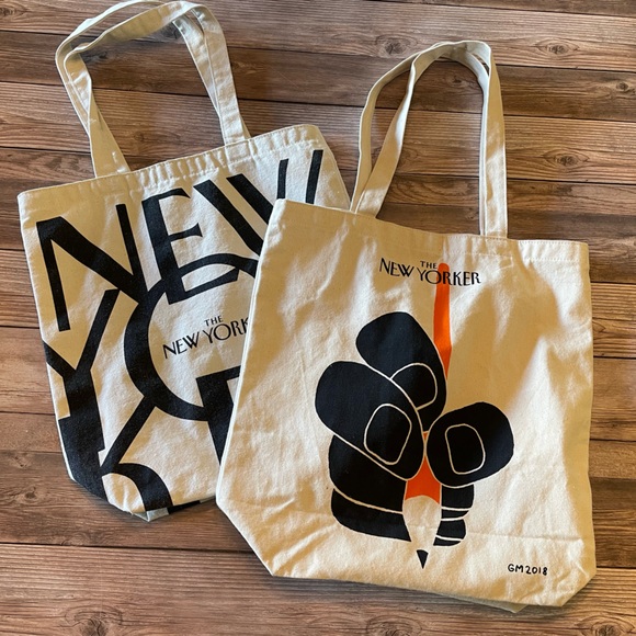 The New Yorker limited-edition tote by Geoff McFetridge - Picture 1 of 7
